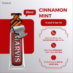 Kem Đánh Răng Marvis Cinnamon Mint 85ml