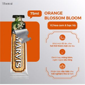 Kem Đánh Răng Marvis Orange Blossom Bloom 75ml