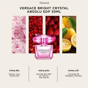 Nước hoa Versace Bright Crystal Absolu EDP 30ml