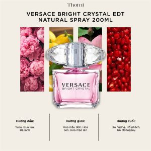 Nước hoa Versace Bright Crystal EDT 200ml